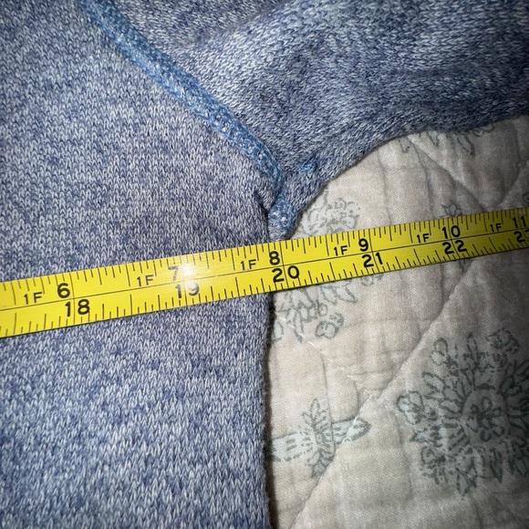 Converse All Star Gray hooded sweatshirt w button neck. Size Medium. GUC - Picture 8 of 8